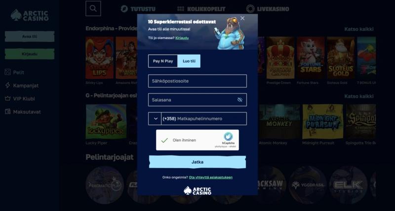 Arctic Login